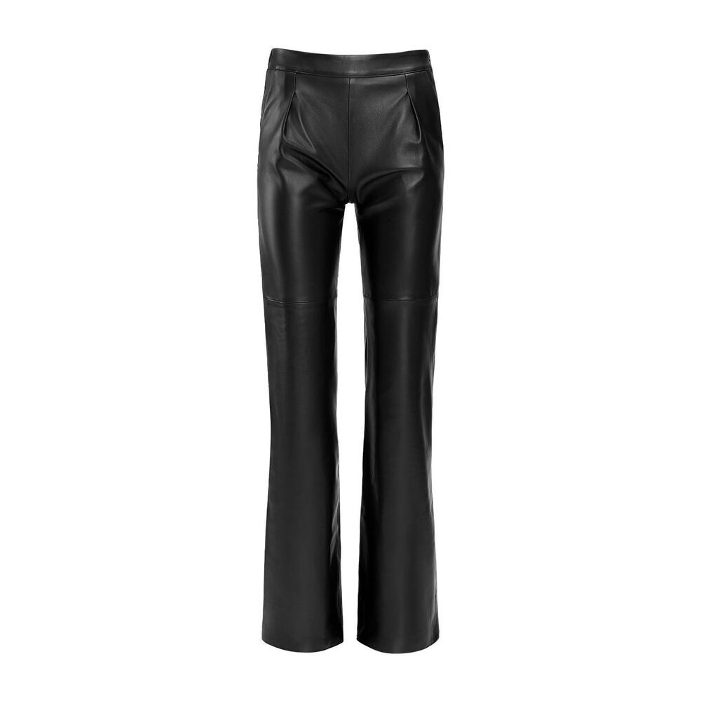 Susan Bender x Heather Dubrow Stretch Leather Pants, US 6, $445 NWT #2228